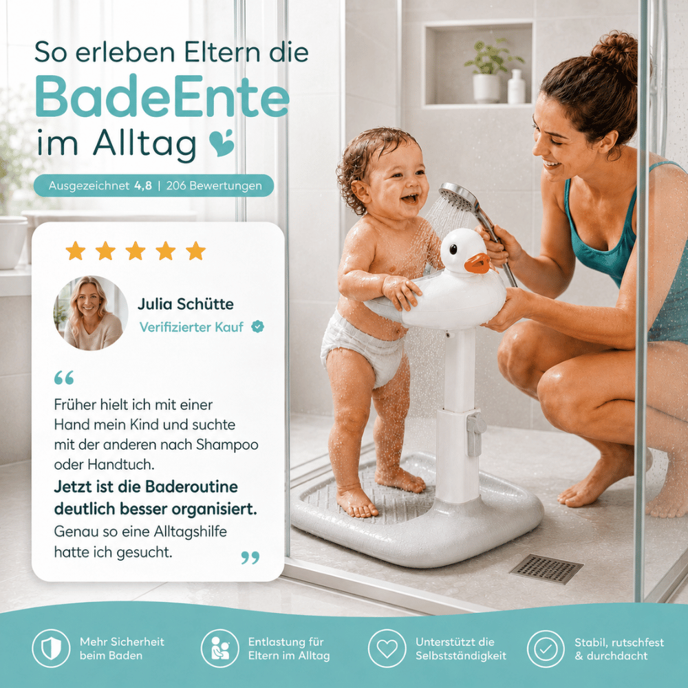 BadeEnte – Sicher Stehen, Entspannter Baden